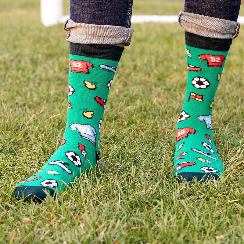 Lavley Funny Socks for Sports Fans and Players - Cool Novelty Gifts for Men, Women, & Teens - Image 5